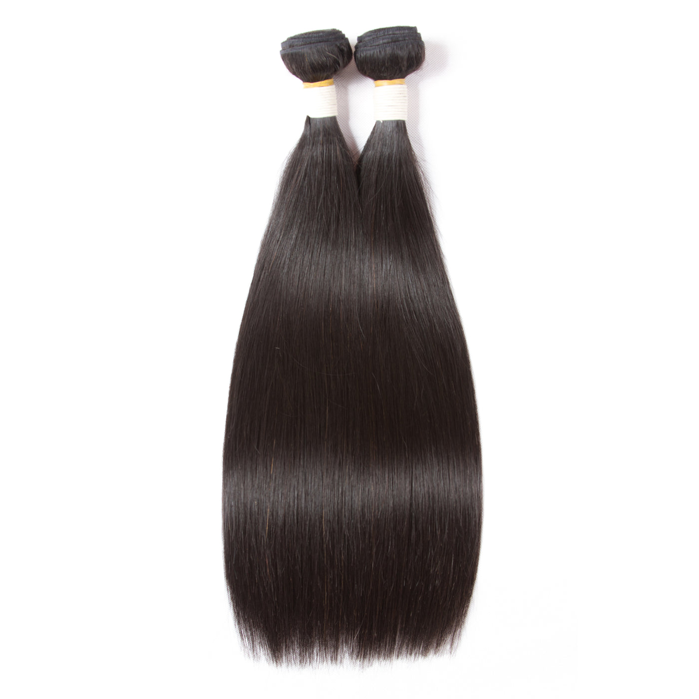 Fayuan bone straight bundles with 4x4 closure & 5x5 closure