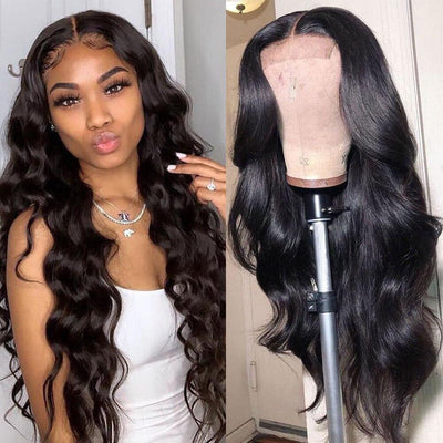 Fayuan Body wave 4x4 Lace Closure Wig