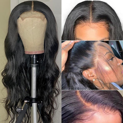 Fayuan Body wave 4x4 Lace Closure Wig