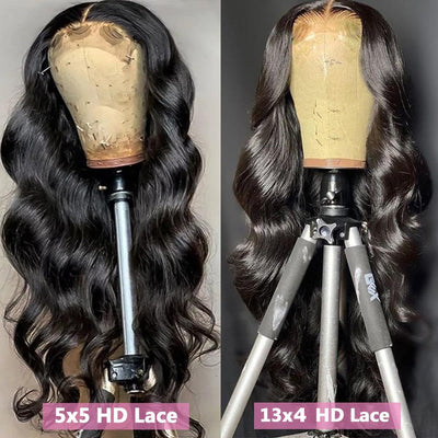 HD Body wave Lace Closure Wig & HD Frontal Wig