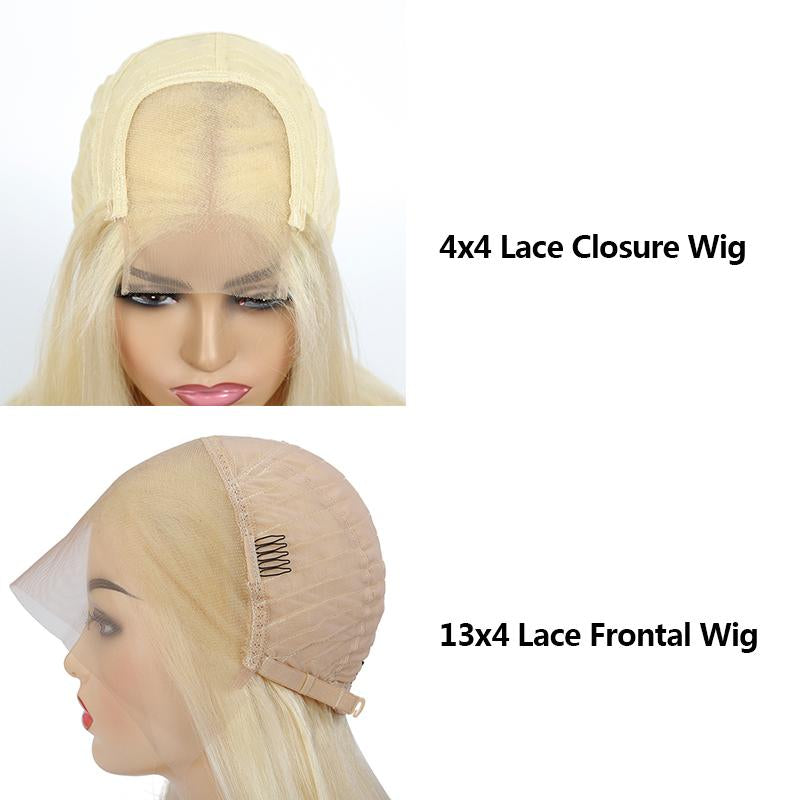 Fayuan Straight Blonde 613 Lace Wigs