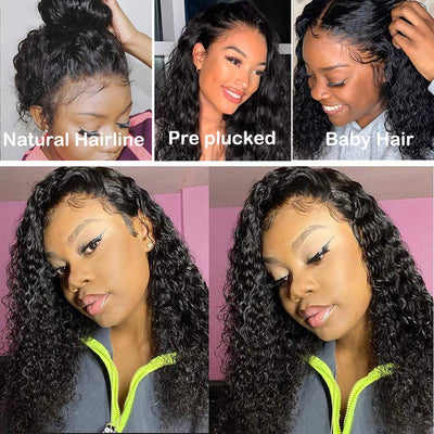 Fayuan Water Wave 13x4 Lace Frontal Wig