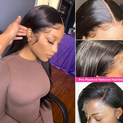 HD Lace straight Closure Wig & HD Frontal Wig