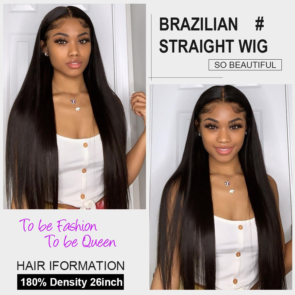 Fayuan Straight 4x4 Lace Closure Wig