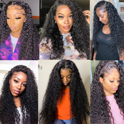 5X5 HD Lace Closure wig & HD Frontal Wig Deep Wave / Loose Curly