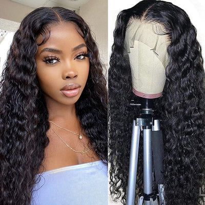 Fayuan 180% Premade 13x4 Lace Frontal Water Wave Wig